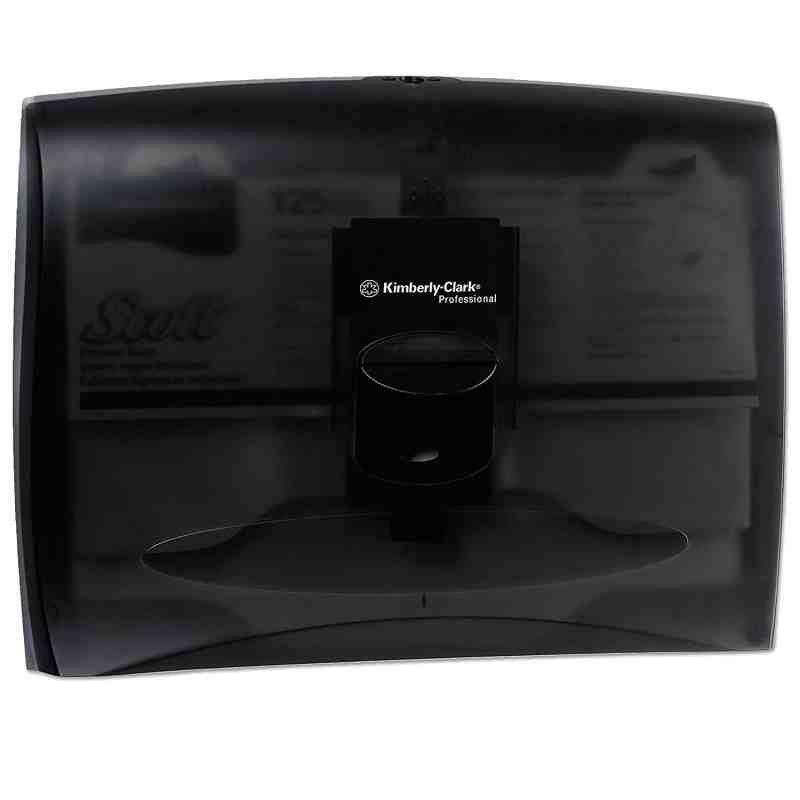 Kimberly Clark SCOTT 09506 Smoke Grey Personal Seats Toilet Seat Cover Dispenser - [DefendUse.com] - 09506 - Scott®