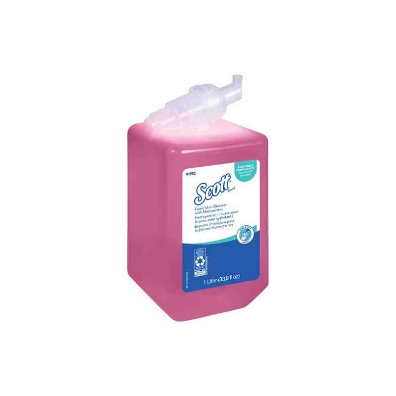 KIMBERLY-CLARK, Scott Pro™ Skin Cleanser with Moisturizers, Foam, 1 L, Scented, Case of 6 - [DefendUse.com] - 91552 - Scott®