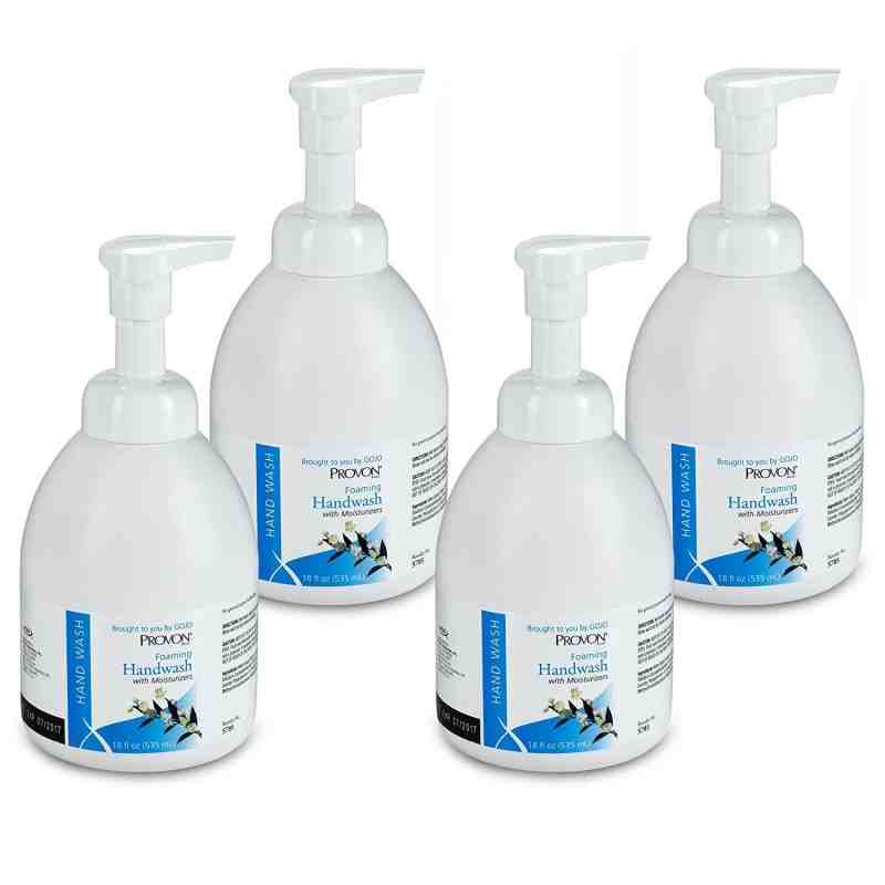 PROVON 5785-04 Foaming Handwash with Moisturizers, 535 mL Pump Bottle, Cranberry Fragrance (Case of 4) - [DefendUse.com] - 5785-