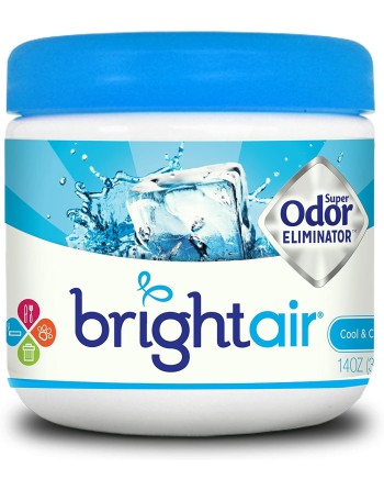 Bright Air, Super Odor Eliminator Cool Clean 140Z, Case Of 6 - [DefendUse.com] - 900090 - Bright Air