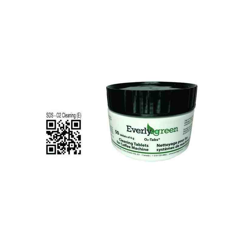 EVERLYGREEN O-2 Tabs Coffee Cleaner Starter Kit, Cleaning Tabs & Descaler - [DefendUse.com] - COFFEEKIT - EVERLYGREEN