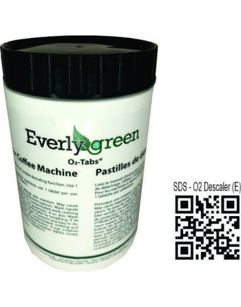 EVERLYGREEN O-2 Tabs Coffee Cleaner Starter Kit, Cleaning Tabs & Descaler - [DefendUse.com] - COFFEEKIT - EVERLYGREEN