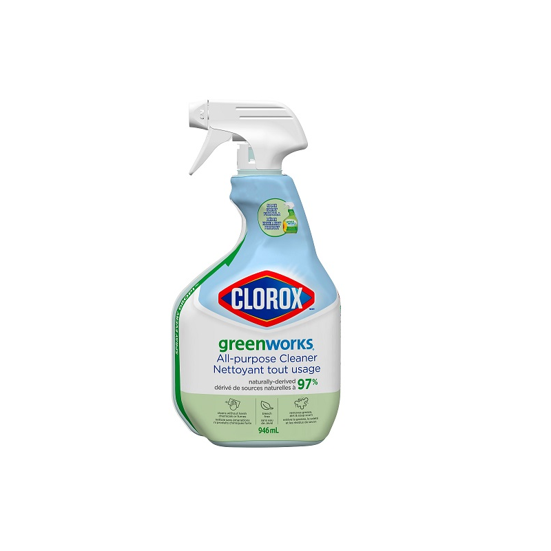CLOROX 55868 Green Works All Purpose Cleaner Spray, Cleaner, 946mL, Case of 9 - [DefendUse.com] - 10055500558688 - Green Works™