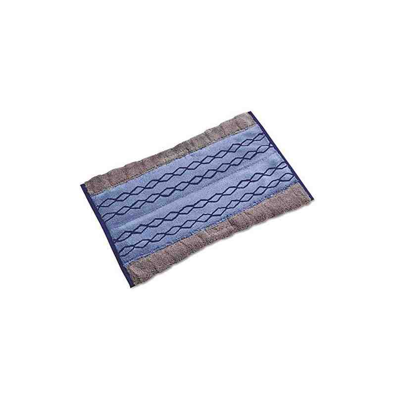 Rubbermaid Commercial 1791795 High Absorbancy Microfiber Mop Plus, Blue, Case of 6 - [DefendUse.com] -  - Microfiber Wet Mop
