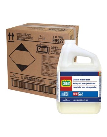 COMET 37000-99927 Disinfecting Liquid Bathroom Cleaner, Open Loop, 3.78 L, Case of 3 - [DefendUse.com] - 37000-99927 - Comet Fam