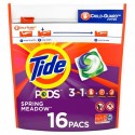 Tide 37000-93120 Liquid Laundry Detergent Pods Spring Meadow, Case of 6/16ct - [DefendUse.com] - 37000-93120 - Tide Liquid Laund