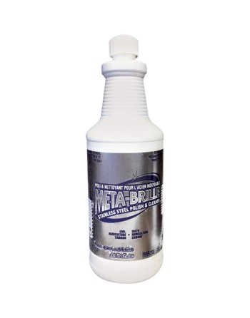 SAFEBLEND CHEMOTEC MEBRSWD  Meta-Brille Stainless Steel Polish Container Size: 950 ml, Case of 12 - [DefendUse.com] - MEBRSWD - 