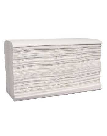 Prime Source Multi Fold Hand Towel, White, 250 Sheets/Pack, 16 Packs/Case - [DefendUse.com] - 75000253 - Multi-Fold Paper Towel