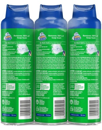 Scrubbing Bubbles 10062913733267 Mega Shower Foamer, Ultra Cling & Glade Rain Shower, Case of 12/567g - [DefendUse.com] - 100629