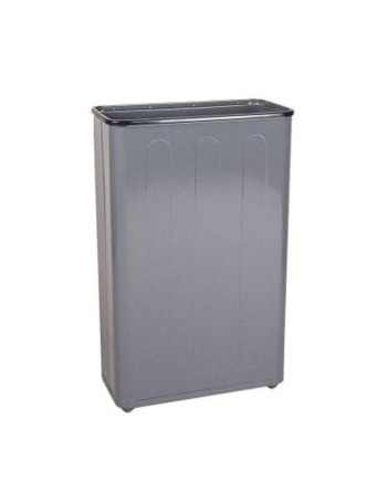 Rubbermaid WB96RGR Fire Resistant Open Top Steel Wastebasket - [DefendUse.com] - WB96RGR - Fire Resistant Wastebasket