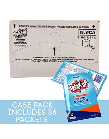 Diversey CBD991209 Break Up,  Professional Fryer Boil-Out Packet, Case of 36/59mL - [DefendUse.com] - CBD991209 - Diversey Holdi