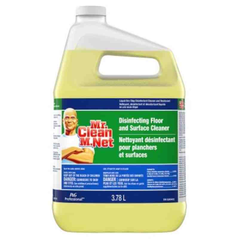 Mr. Clean® Disinfecting Floor and Surface Cleaner, 3.78 L, Case of  3/3.78L - [DefendUse.com] - 10037000757525 - Mr.Clean