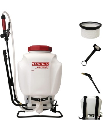 CHAPIN 63800 4-Gallon ProSeries Wide Mouth Backpack Sprayer - [DefendUse.com] - 63800 - Sanitation Sprayers