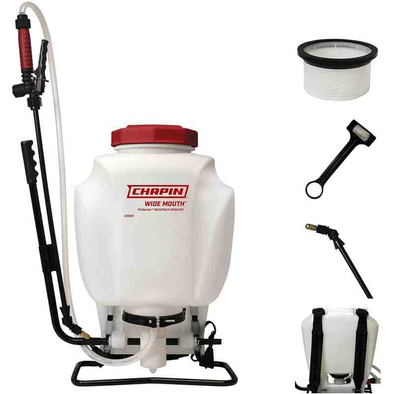 CHAPIN 63800 4-Gallon ProSeries Wide Mouth Backpack Sprayer - [DefendUse.com] - 63800 - Sanitation Sprayers
