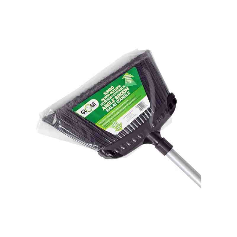 GLOBE, Jumbo 16 Inch Commercial Angle Broom - Jumbo Angle Broom - [DefendUse.com] - 4006 - Brooms & Accessories