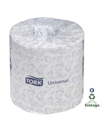 Tork TS1639S Universal Bath Tissue Roll, 1 Ply, White, 48/case - [DefendUse.com] - TS1639S - Tork®