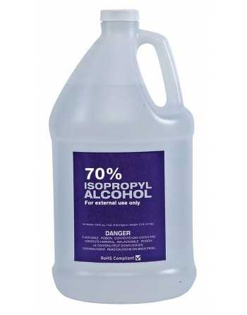 DEFENDUSE IPA70-4X4 Isopropyl Rubbing Alcohol 70%, Antiseptic, External Use Only, 4L Jug - [DefendUse.com] - IPA70-4X4 - Isoprop