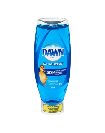 Dawn 30772-00908 Ultra EZ-Squeeze Dishwashing Liquid, 650-mL, Case of 8/650ml - [DefendUse.com] - 30772-00908 - Dawn® Dish Soap 
