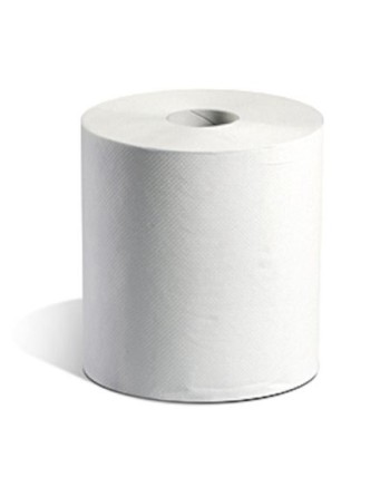 Embassy® Roll Towel, 1-Ply, White, 500', 12 Rolls/Case, Made in Canada - [DefendUse.com] - 01190 - Kruger Inc - Tissue Products