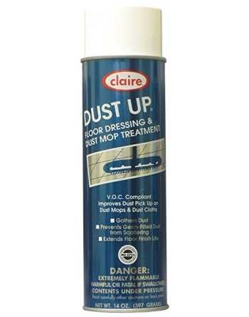 Claire C-875 14 oz. Dust Mop Treatment Dust Aerosol Generator (Case of 12) - [DefendUse.com] - C-875 - Claire Disinfectant