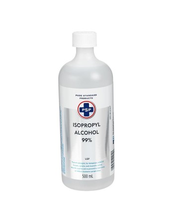 PSP Isopropyl Rubbing Alcohol 99% - 500ml - [DefendUse.com] - 657 - Isopropyl Alcohol