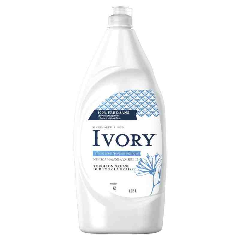 IVORY Dish Detergent Original Concentrated Classic Scent, Case of 8/1.02L - [DefendUse.com] - 30772-00863 - P&G Professional