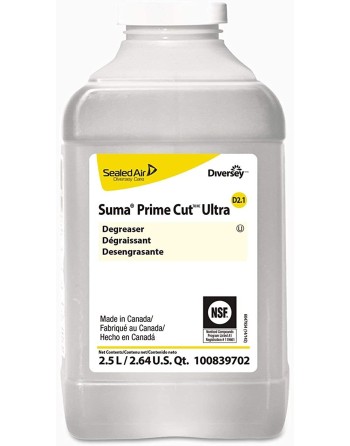 Diversey 100839702 Suma Prime Cut Degreaser 2.5 L J-Fill Refill 2/Carton - [DefendUse.com] - 100839702 - Diversey Holdings Clean