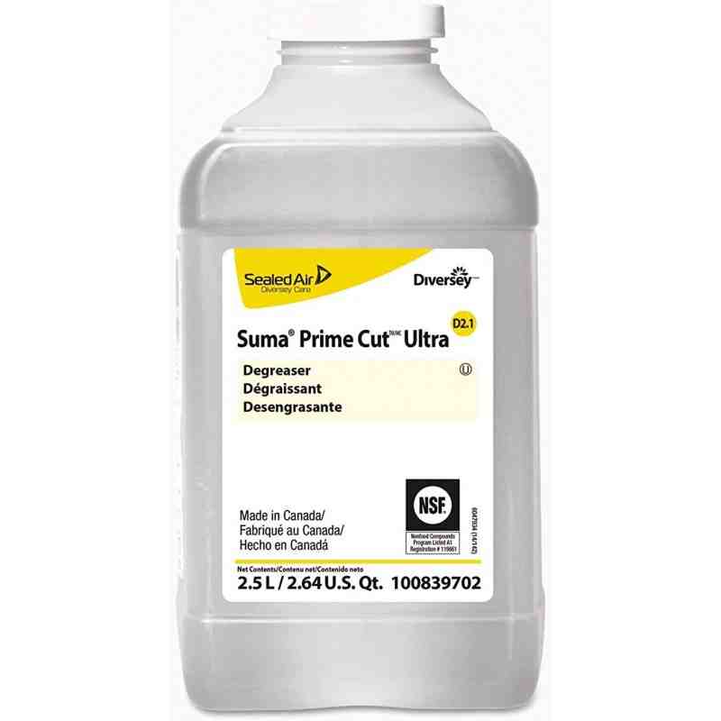 Diversey 100839702 Suma Prime Cut Degreaser 2.5 L J-Fill Refill 2/Carton - [DefendUse.com] - 100839702 - Diversey Holdings Clean