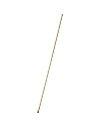 Rubbermaid FGH316000000 Wet Mop Handle, Screw-On, Hardwood with Metal Cap, 60" (Pack of 12) - [DefendUse.com] - FGH316000000 - M