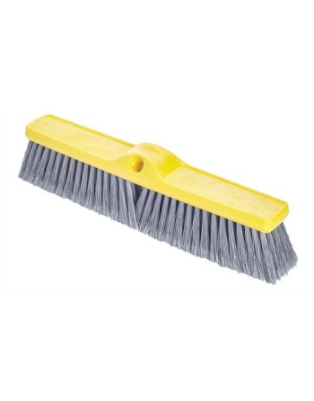 Rubbermaid FG9B0000GRAY 18" Floor Sweep - Fine, Plastic/Poly, Gray - [DefendUse.com] - FG9B0000GRAY - Brushes