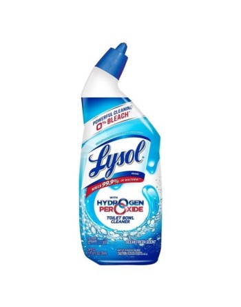 Lysol 19200-98011 Hydrogen Peroxide Toilet Bowl Cleaner, Ocean Fresh, 24 oz., 9/Carton - [DefendUse.com] - 19200-98011 - Lysol® 