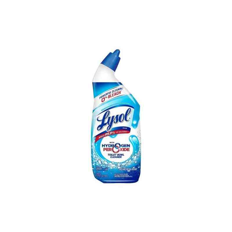 Lysol 19200-98011 Hydrogen Peroxide Toilet Bowl Cleaner, Ocean Fresh, 24 oz., 9/Carton - [DefendUse.com] - 19200-98011 - Lysol® 