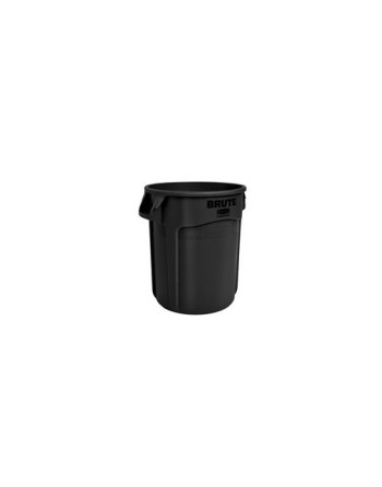 Rubbermaid 1926827 Brute Container Vented 10G - Black[2610] - [DefendUse.com] - 1926827 - Brute® Trash Cans