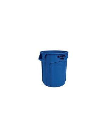 Rubbermaid 1779699 Brute Container Vented 10G - Blue [2610] - [DefendUse.com] - 1779699 - Brute® Trash Cans