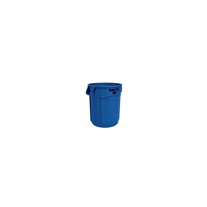 Rubbermaid 1779699 Brute Container Vented 10G - Blue [2610] - [DefendUse.com] - 1779699 - Brute® Trash Cans