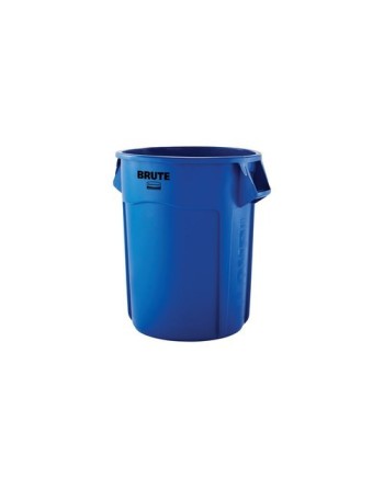 Rubbermaid 1779732 Brute Container Vented 55G - Blue [2655] - [DefendUse.com] - 1779732 - Brute® Trash Cans