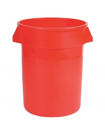Rubbermaid FG263288RED Brute Container Straightwall 32G - Red - [DefendUse.com] - FG263288RED - Brute® Trash Cans