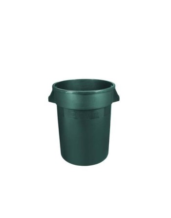 Rubbermaid 1892473 Brute Container Straightwall Unbrand 32G - Green - [DefendUse.com] - 1892473 - Brute® Trash Cans