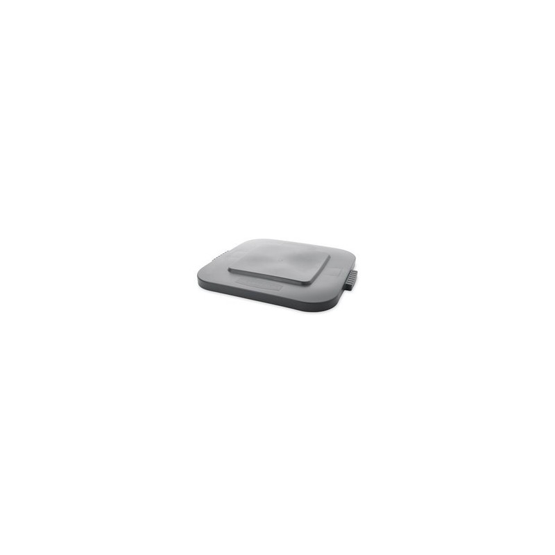 Rubbermaid FG352700GRAY Brute - Lid Square For 3526 - Gray - [DefendUse.com] - FG352700GRAY - Brute Trash Can Lids