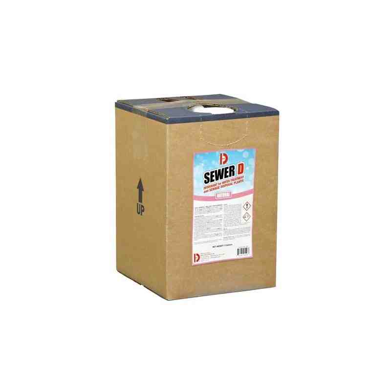 Big D® 597-5 Sewer D - 5 Gal., Natural - [DefendUse.com] - 597-5 - Sewer Cleaning