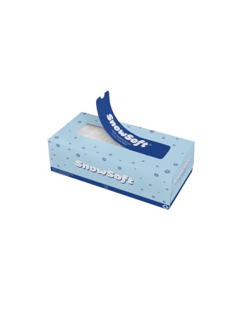 SUNSET FT10030 Premium Facial Tissue, 2 Ply, 7.4" L x 8.4" W, 100 Sheets/Box, Case of 30 - [DefendUse.com] - FT10030 - Sunset Co