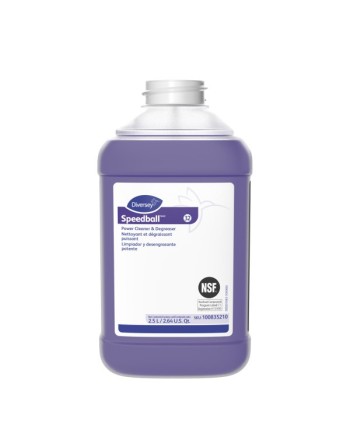 Diversey™ 100835210 Speedball 2000 Liquid All Purpose Cleaner, 2.5L J-Fill Bottle, Citrus, Clear Purple, Case of 2 - [DefendUse.