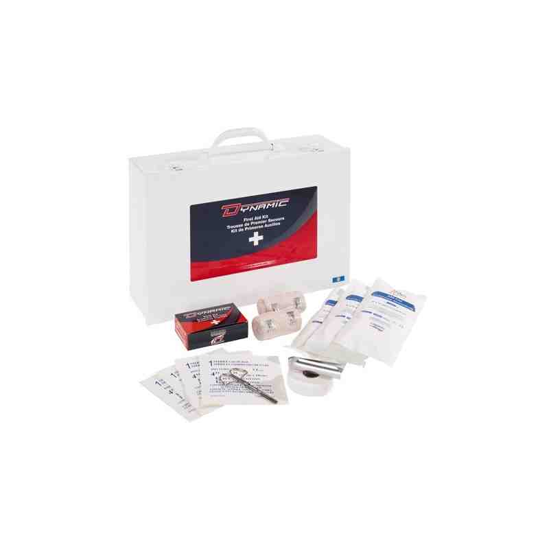 First Aid Kit, Alberta, Metal Box, Unitized - [DefendUse.com] - FAKALT3UM - DYNAMIC SAFETY