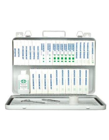 Occupational Health And Safety Regulation First Aid Kits, Yukon, Metal Box, Unitized - [DefendUse.com] - 51345 - SAFECROSS