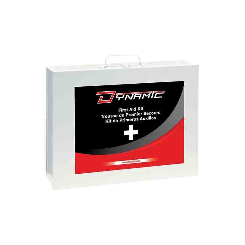 First Aid Kit, British Columbia, Metal Box, Unitized - [DefendUse.com] - FAKBCN2BM - DYNAMIC SAFETY
