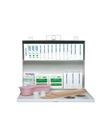 Regulation First Aid Kits, Ontario, Metal Box, Unitized - [DefendUse.com] - 50448 - SAFECROSS