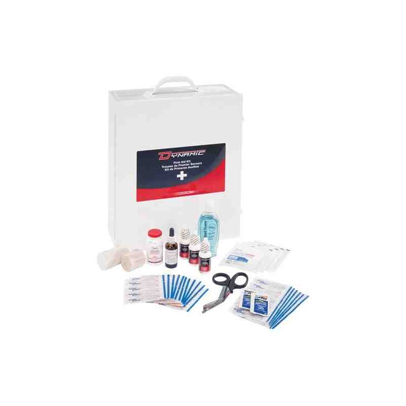 General-Purpose Industrial First Aid Kit, Class 1 Medical Device, Metal Box - [DefendUse.com] - FAK40 - DYNAMIC SAFETY
