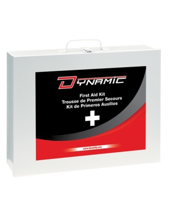 General-Purpose Industrial First Aid Kit, Class 1 Medical Device, Metal Box - [DefendUse.com] - FAK50 - DYNAMIC SAFETY