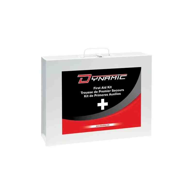 General-Purpose Industrial First Aid Kit, Class 1 Medical Device, Metal Box - [DefendUse.com] - FAK50 - DYNAMIC SAFETY