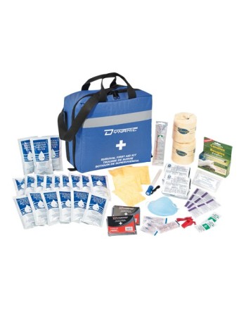 Emergency Preparedness First Aid Kit, Class 1 Medical Device, Nylon Bag - [DefendUse.com] - FASURV23 - DYNAMIC SAFETY